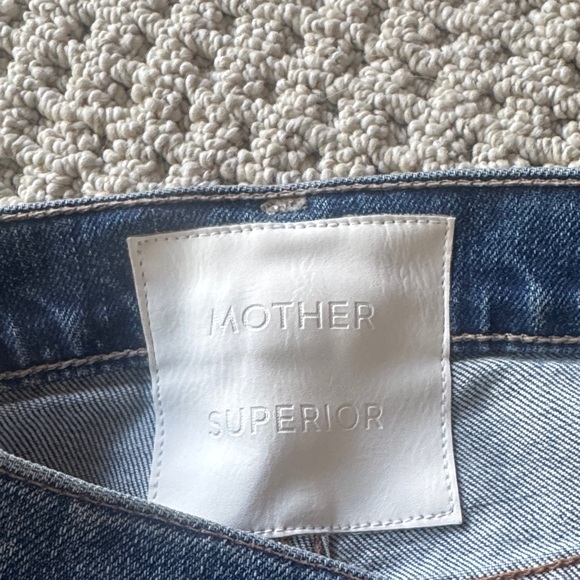MOTHER High Rise Blue Jeans - Picture 5 of 5